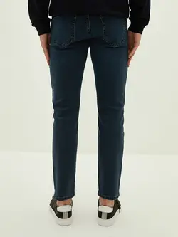 شلوار جین راسته مردانه آبی السی وایکیکی