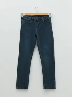 شلوار جین راسته مردانه آبی السی وایکیکی