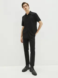 شلوار جین راسته مردانه زغالی السی وایکیکی