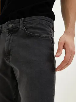 شلوار جین راسته مردانه خاکستری السی وایکیکی