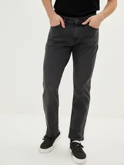 شلوار جین راسته مردانه خاکستری السی وایکیکی