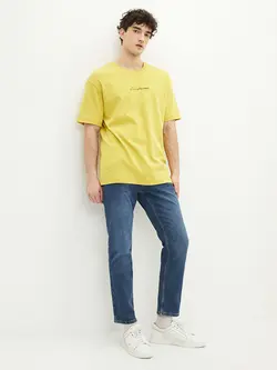 شلوار جین راسته مردانه آبی السی وایکیکی