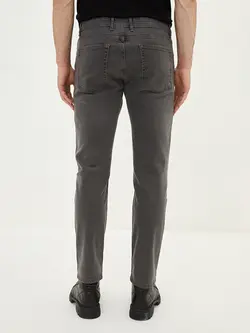 شلوار جین راسته مردانه خاکی السی وایکیکی