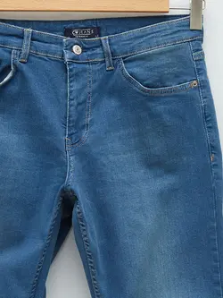 شلوار جین راسته مردانه آبی السی وایکیکی