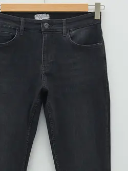 شلوار جین راسته مردانه زغالی السی وایکیکی