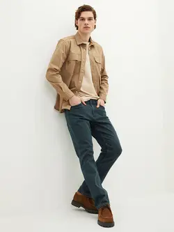 شلوار جین راسته مردانه آبی السی وایکیکی