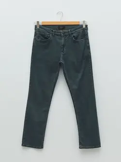 شلوار جین راسته مردانه آبی السی وایکیکی