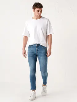 شلوار جین مردانه Super Skinny آبی السی وایکیکی