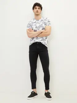 شلوار جین مردانه Super Skinny زغالی السی وایکیکی