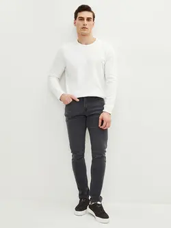 شلوار جین جذب مردانه سرمه ای السی وایکیکی