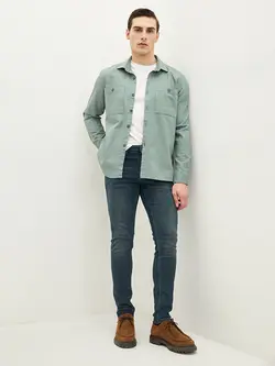 شلوار جین جذب مردانه آبی السی وایکیکی