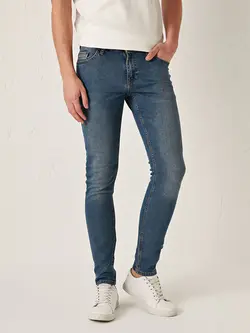 شلوار جین جذب Skinnyمردانه  آبی السی وایکیکی