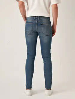 شلوار جین جذب Skinnyمردانه  آبی السی وایکیکی