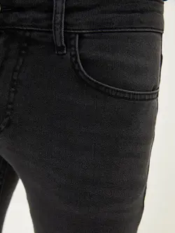 شلوار جین جذب Skinnyمردانه  زغالی السی وایکیکی