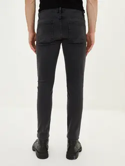 شلوار جین جذب Skinnyمردانه  زغالی السی وایکیکی