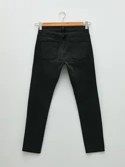 شلوار جین جذب Skinnyمردانه  زغالی السی وایکیکی