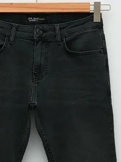 شلوار جین جذب Skinnyمردانه  زغالی السی وایکیکی