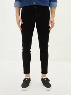 شلوار جین جذب Skinnyمردانه  زغالی السی وایکیکی