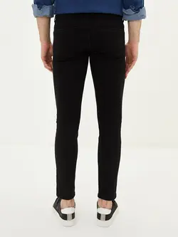 شلوار جین جذب Skinnyمردانه  زغالی السی وایکیکی