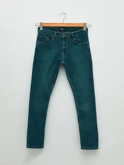 شلوار جین جذب Skinnyمردانه  آبی السی وایکیکی