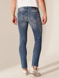 شلوار جین جذب Skinnyمردانه  آبی السی وایکیکی