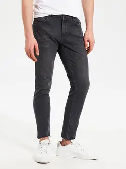 شلوار جین جذب Skinnyمردانه  خاکستری السی وایکیکی