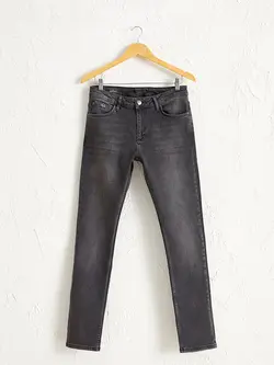 شلوار جین جذب Skinnyمردانه  آنتراسیت السی وایکیکی