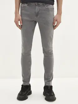 شلوار جین جذب Skinny مردانه خاکستری السی وایکیکی