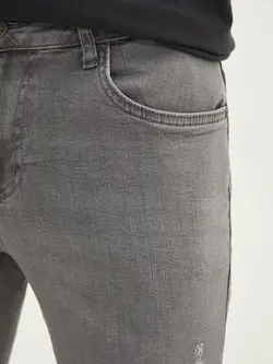 شلوار جین جذب Skinny مردانه خاکستری السی وایکیکی