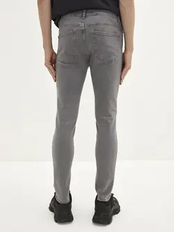 شلوار جین جذب Skinny مردانه خاکستری السی وایکیکی