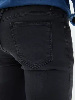 شلوار جین جذب Skinnyمردانه  زغالی السی وایکیکی