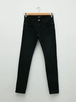 شلوار جین جذب Skinnyمردانه  زغالی السی وایکیکی