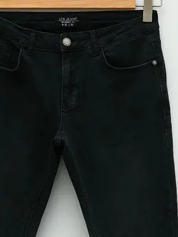 شلوار جین جذب Skinnyمردانه  زغالی السی وایکیکی