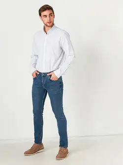 پیراهن مردانه آبی روشن السی وایکیکی