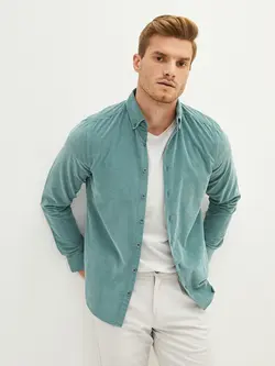 پیراهن مردانه سبز السی وایکیکی