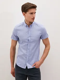 پیراهن مردانه آبی السی وایکیکی