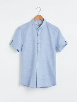 پیراهن مردانه آبی السی وایکیکی