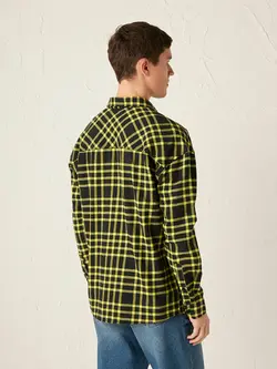 پیراهن مردانه سبز روشن السی وایکیکی