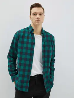 پیراهن مردانه سبز السی وایکیکی