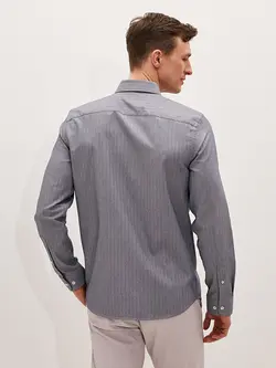 پیراهن مردانه آبی نفتی السی وایکیکی