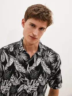 پیراهن مردانه مشکی السی وایکیکی