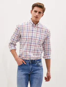 پیراهن مردانه زرشکی السی وایکیکی