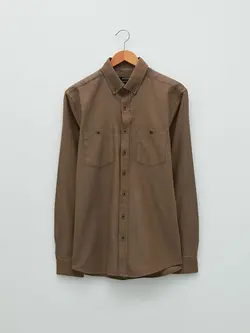 پیراهن مردانه قهوه السی وایکیکی