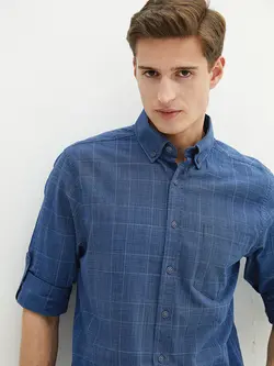 پیراهن مردانه نیلی السی وایکیکی