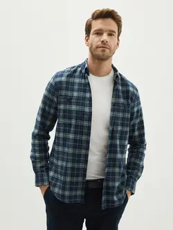 پیراهن مردانه نیلی السی وایکیکی