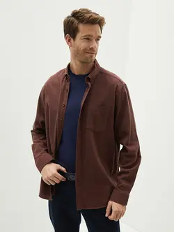 پیراهن مردانه زرشکی السی وایکیکی