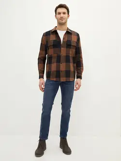 پیراهن مردانه قهوه ای السی وایکیکی