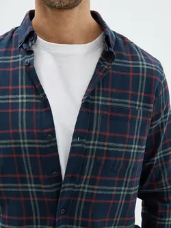 پیراهن مردانه زرشکی السی وایکیکی