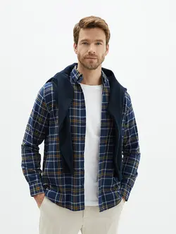 پیراهن مردانه سرمه ای السی وایکیکی