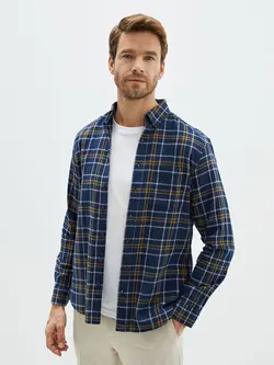 پیراهن مردانه سرمه ای السی وایکیکی